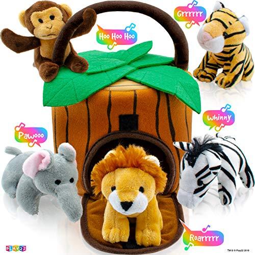 kleeger plush talking jungle